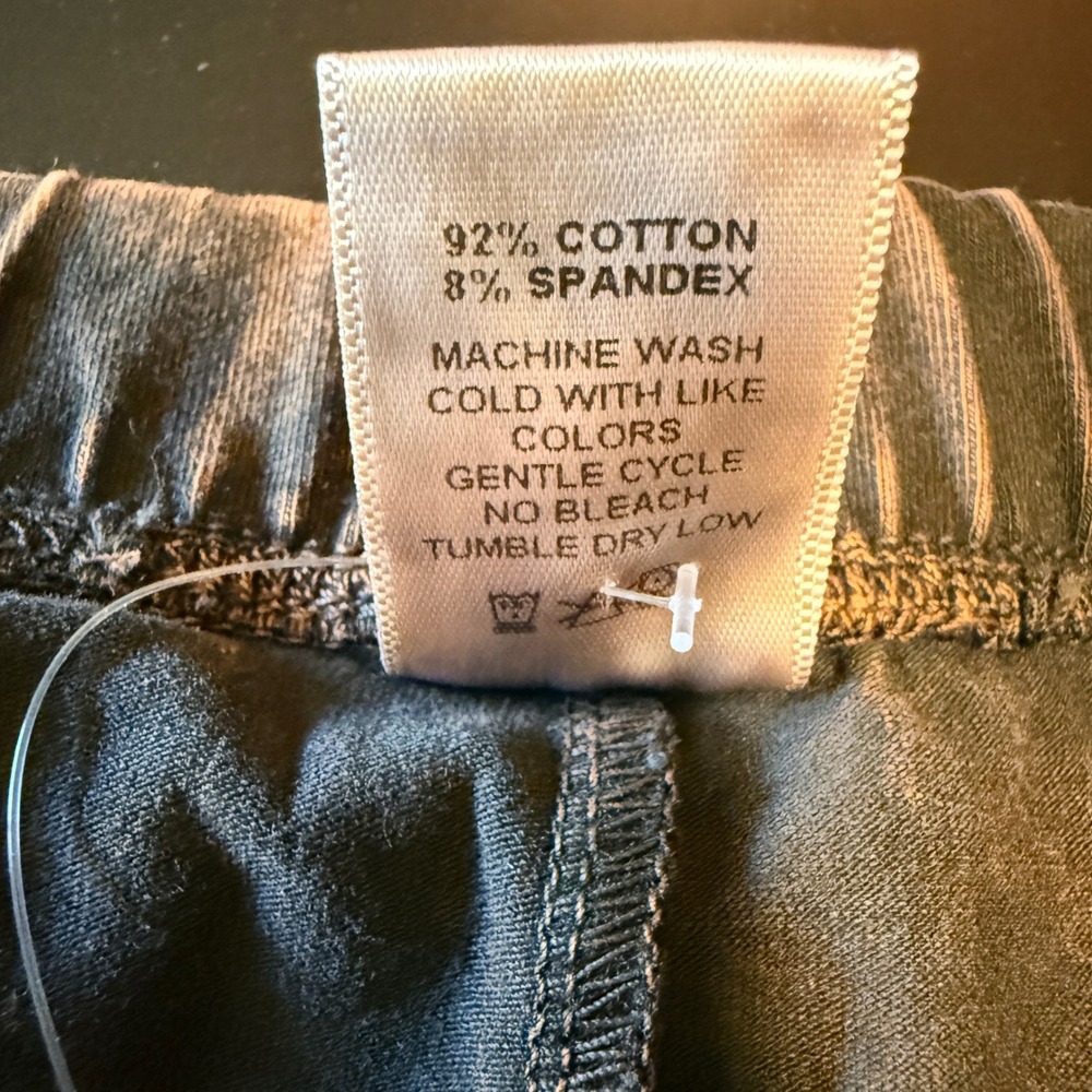 NEW Jess & Jane 2X Chocolate Brown Lantern Pants Mineral Washed - Picture 5 of 10